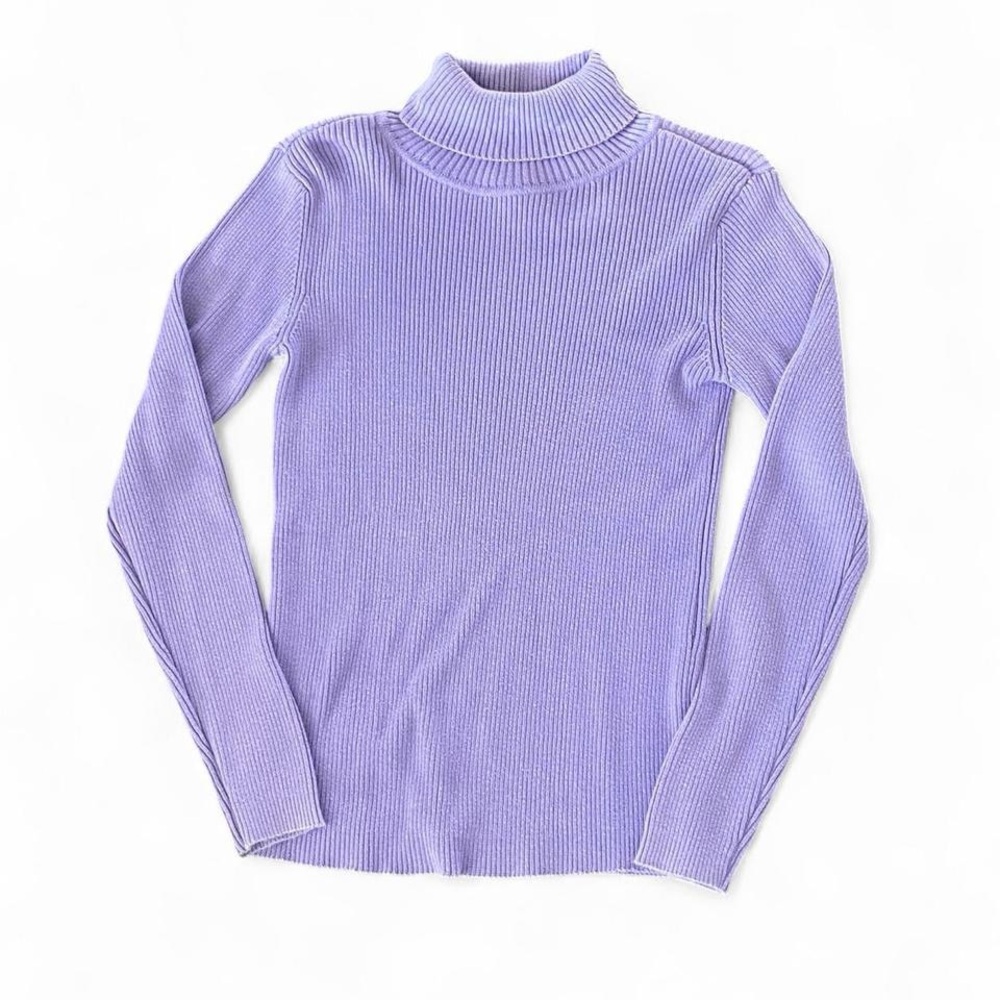 GAP Lavender Turtleneck Sweater
